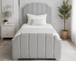Arizona Prestige Luxury Upholstered Single Bed– Timeless Luxury Design – Single Bed with Mattress - Image 4