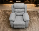 Roma Fabric Single Seater Sofa - Cosy & Stylish Lounge Chair - Image 2