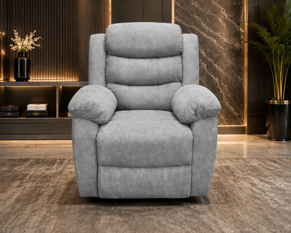 1 Premium Comfort for Everyday Living – Roma Recliner Roma Fabric Single Seater Sofa - Cosy & Stylish Lounge Chair - Image 1