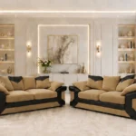 Oak Sofa Set 3+2   – Dino 3+2 Seater Sofa – Modern & Stylish
