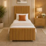 Premium Panel Line Bed Frame for Single Mattress