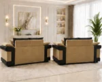 Oak Sofa Set 3+2   – Dino 3+2 Seater Sofa – Modern & Stylish - Image 4