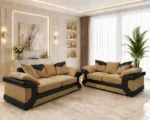 Oak Sofa Set 3+2   – Dino 3+2 Seater Sofa – Modern & Stylish - Image 3