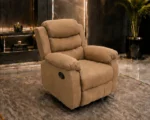 Oak Roma Recliner – Premium Single Seater Reclining Chair for Home - Image 2