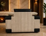 Modern 1 Seater Sofa – Stylish Single Seater Premium Sofa - Image 4