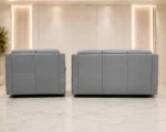 Grey Leather Recliner Sofa UK – Stylish Comfort with Reclining Seats - Image 4
