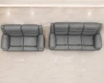 Grey Leather Recliner Sofa UK – Stylish Comfort with Reclining Seats - Image 3