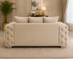Classic Beige 2 Seater Sofa – Elegant Style with Everyday Comfort - Image 4