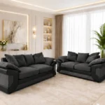 Dino 3+2 Sofa Set Dark Grey - 5 Seater Stylish Sofa