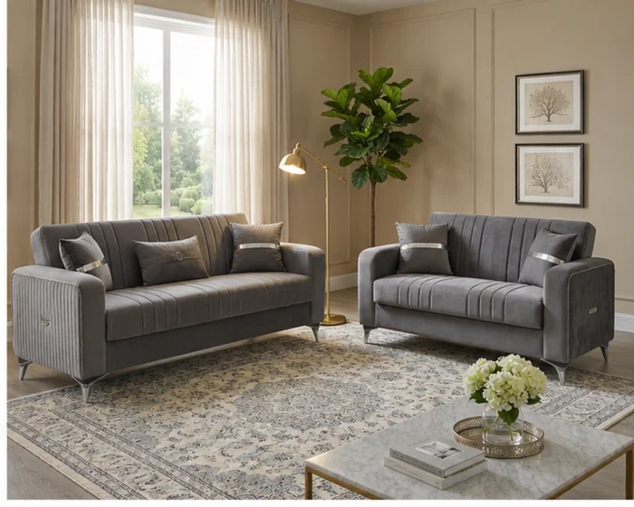 Elegant 3 Seater 2 Seater & Corner Sofa - Premium Comfort - Stylish Design & Practical