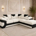 Off White Dino Corner Sofa 5 Seater – Premium Modern Lounge Sofa