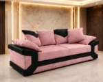Pink 3 Seater Dino Sofa – Stylish Comfort Sofa - Image 2