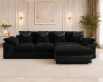 Modern 5 Seater Corner Sofa – Dino L Shape Sofa – Stylish Corner Furniture - Image 4