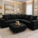 Luxury 5 Seater Corner Sofa – Luxury Deep Buttoned Design