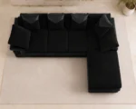 Modern 5 Seater Corner Sofa – Dino L Shape Sofa – Stylish Corner Furniture - Image 2