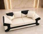 Cream Colour 3 Seater Dino Sofa - Image 2
