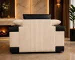 Cream 1 Seater Sofa – Refined Style for Modern Living Spaces - Image 4