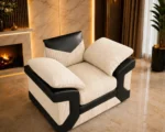 Cream 1 Seater Sofa – Refined Style for Modern Living Spaces - Image 3