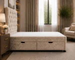 Single Bed with Gas Lift Storage and Mattress - Modern Single Storage Ottoman Bed - Image 3