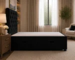 Single Ottoman Divan Style Bed with Mattress - Elegant Single Ottoman Storage Bed - Image 3