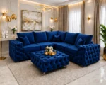 Luxury Ashton Corner Sofa – Elegant Modern Premium Fabric Sectional