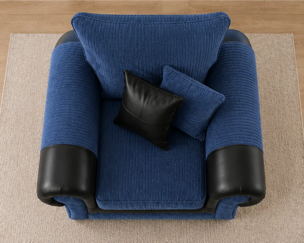 Contemporary Lounge Chair Tango 1 Seater Sofa – Classic Comfort Chair - Image 1