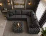 Modern Ashton L-Shaped Couch – Premium Comfortable Corner Sectional - Image 5
