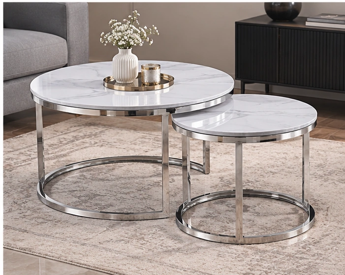 Modern Designer Coffee Table – Elegant Living Room Centre Table with Premium Look