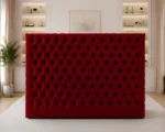 Deep Red Imperial – Luxury Ambassador Super King Bed-6ft Super King Bed with Mattress - Image 4