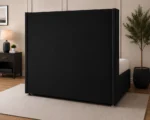 Modern Double Ottoman Bed with Storage - Double Gas Lift Ottoman Bed with Mattress - Image 4