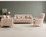 ALTUS Premium Velvet 3+2+1 Sofa set– Turkish Modern Design with Higher Comfortable Seating | 3+2+1 Seater Sofa Set - Image 4