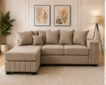 Contemporary L-Shaped Sofa with Chaise – Elegant Sectional Sofa for Modern Living Rooms - Image 3