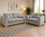 Stylish Lounge Sofa Set for Modern Homes Premium Tufted Sofa Set with Soft Cushions