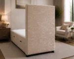 Single Bed with Gas Lift Storage and Mattress - Modern Single Storage Ottoman Bed - Image 4