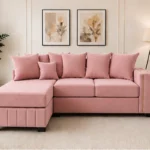 Modern L-Shaped Sofa with Chaise – Elegant Sectional Sofa for Contemporary Living Rooms