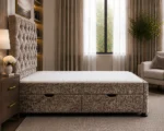 Single Ottoman Bed 90 × 190 cm with Mattress - Single Lift Storage Bed with Mattress - Image 3
