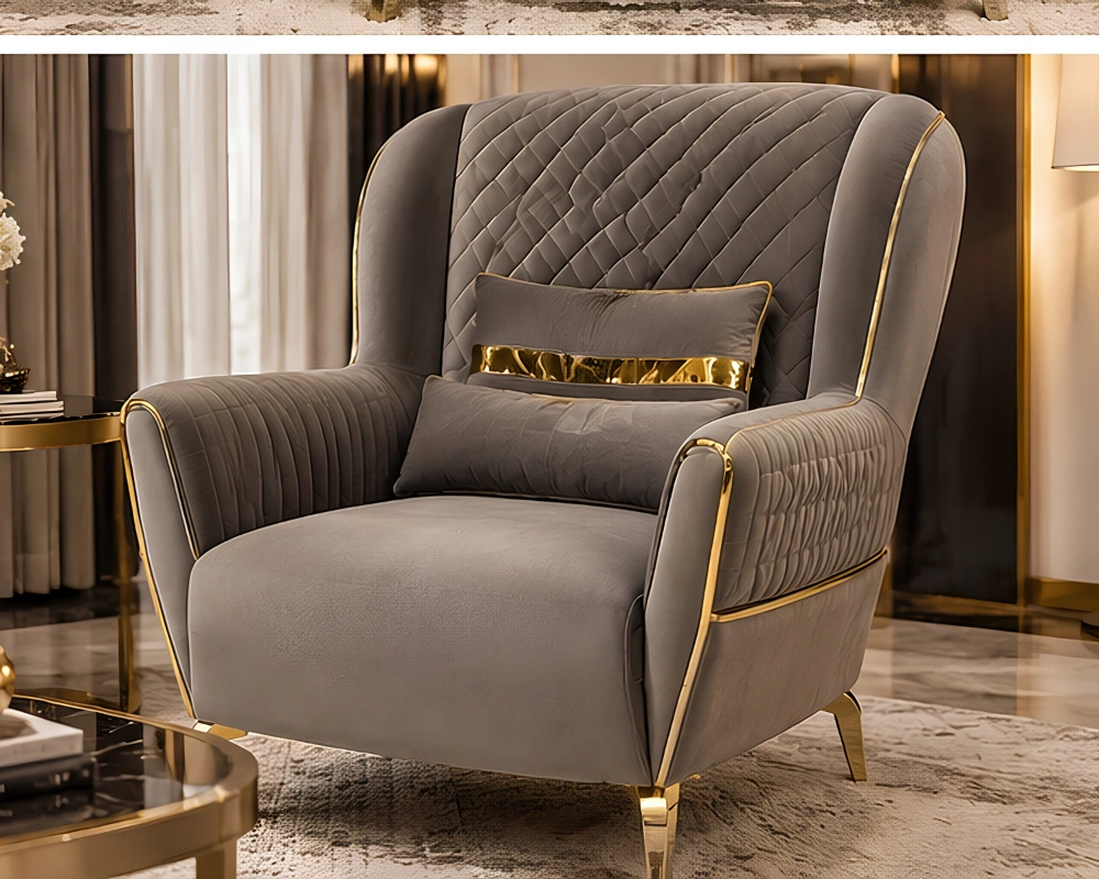 Modern 1 Seater Sofa – Stylish & Comfortable Living Room Chair (4) Comfortable 1 Seater Sofa – Stylish & Modern Living Room Furniture - Image 1