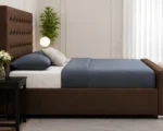 Luxury Brown Florida 5ft King Size Bed with Mattress – Elegant Tufted Design (Copy) - Image 3