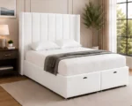 Luxury Double Size Ottoman Bed with Mattress - 160 × 200 cm Double Gas Lift Storage Bed - Image 2