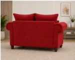 Regal Chesterfield 2-Seater Sofa – Luxury Tufted Fabric Lounge - Image 3