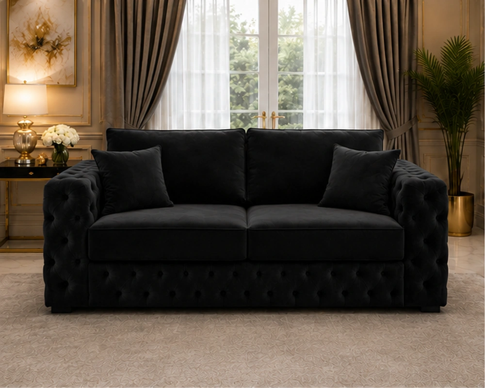 Premium Contemporary Sofa for Comfortable Everyday Relaxation Elegant Ashton 2-Seater Couch – Modern Premium Living Room Sofa - Image 1