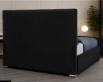 Luxury Black Florida Super King Bed – 200×200cm Premium Upholstered Frame with mattress - Image 4