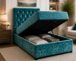 Single Ottoman Bed with Mattress and Storage - Luxury Single Storage Bed with Mattress